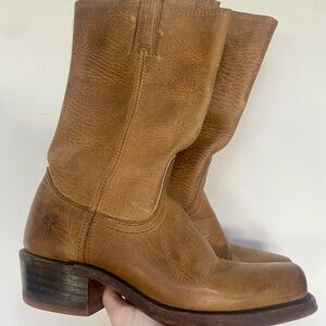 Frye Campus Western Leather Boots